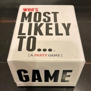 Black and White Card Game for Parties